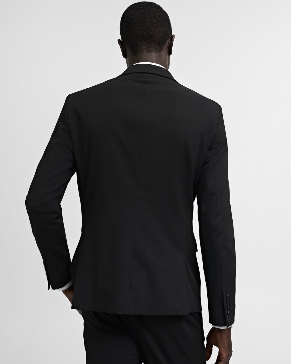 Super slim-fit suit jacket in stretch fabric - Image 2